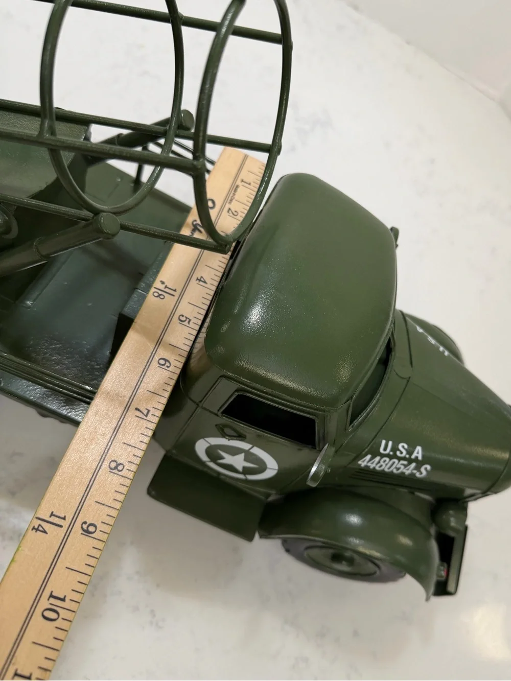 The Peacekeeper Military Truck Camouflage Metal Decanter